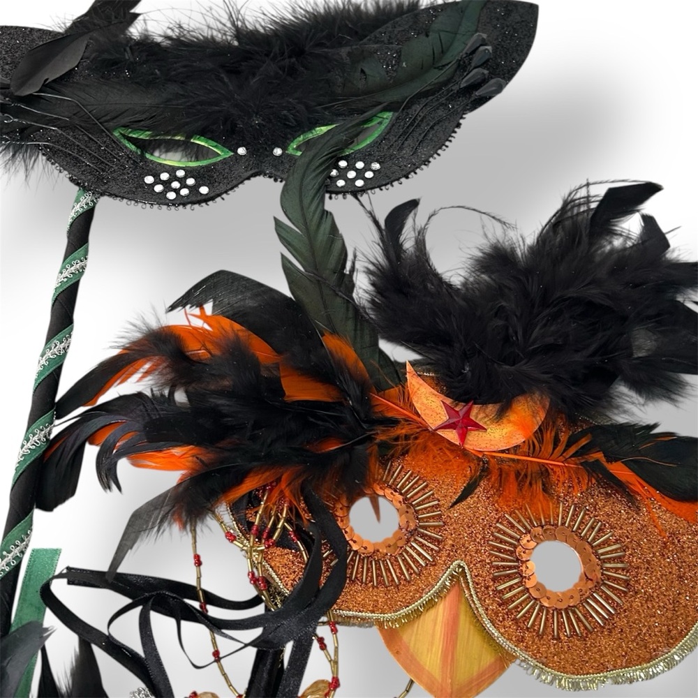 Department 56 Halloween Masquerade Masks